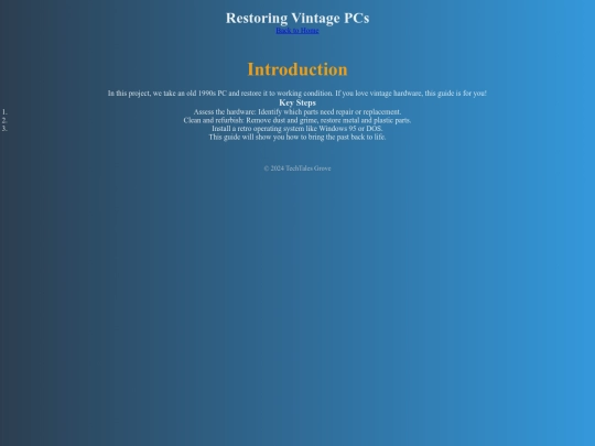 vintage-pc-restoration screenshot