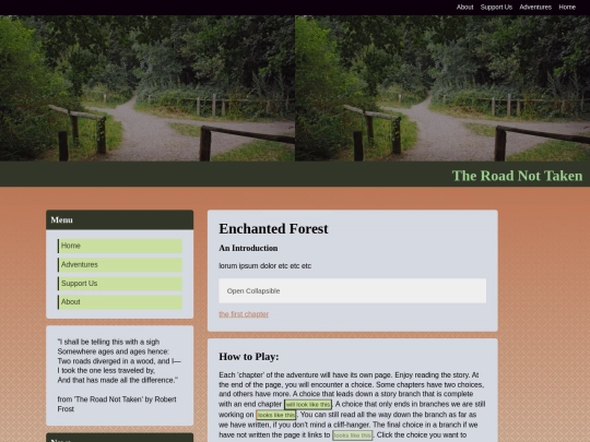 forest/intro screenshot