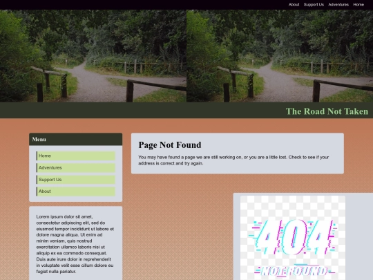 not_found screenshot