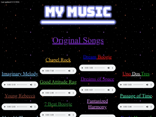Music screenshot