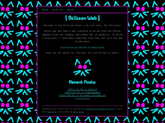 billison_blog/blogindex screenshot
