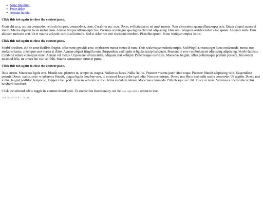 collapsible screenshot