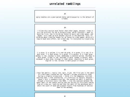 unrelated_ramblings screenshot