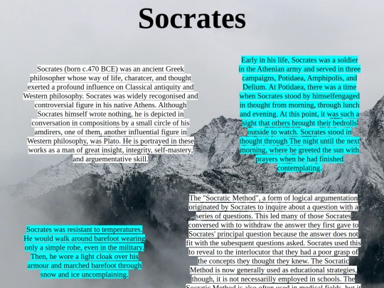 Socrates screenshot