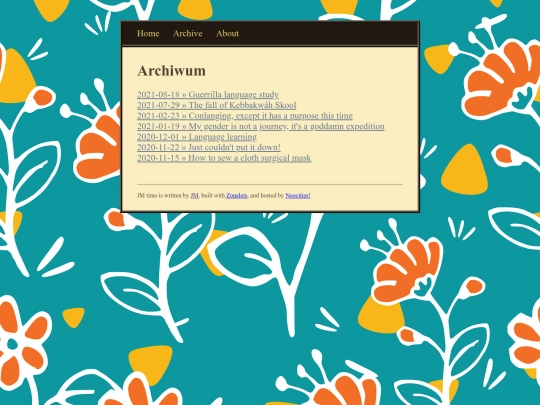 archive screenshot