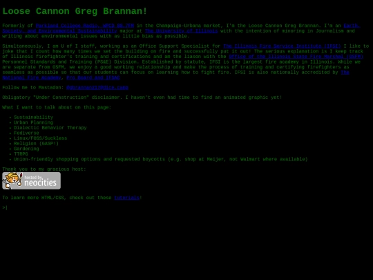 index screenshot
