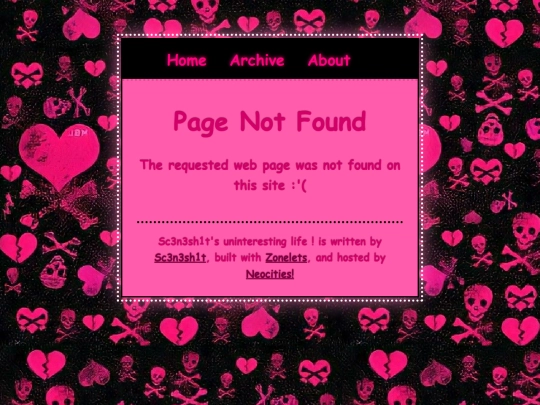 not_found screenshot