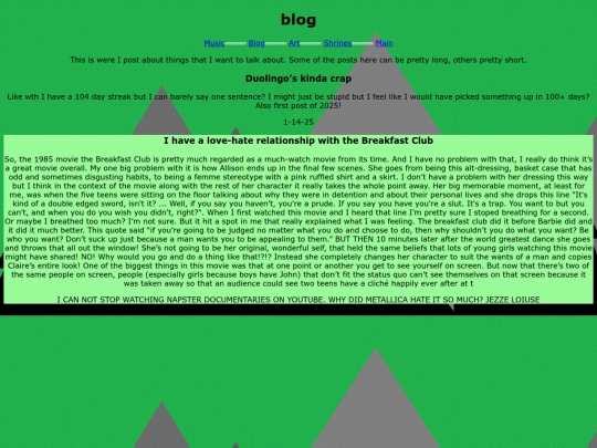 MainBlog screenshot