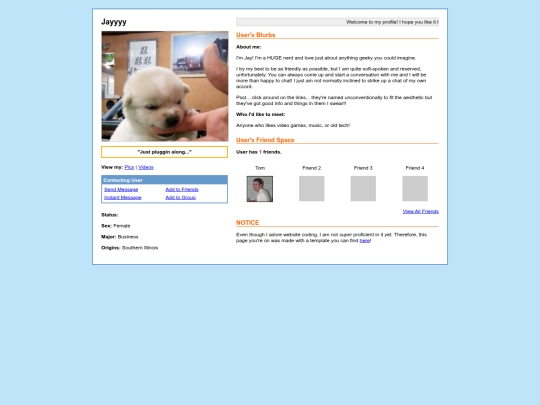 index screenshot