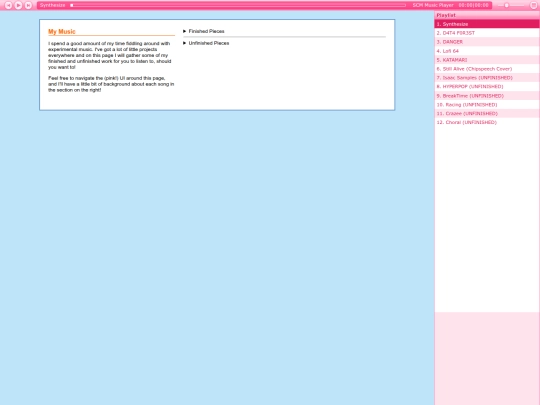 music screenshot