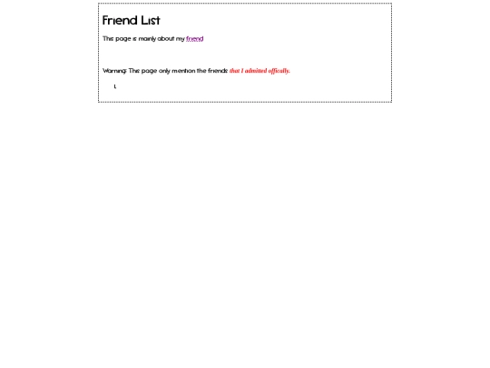 friendslist screenshot