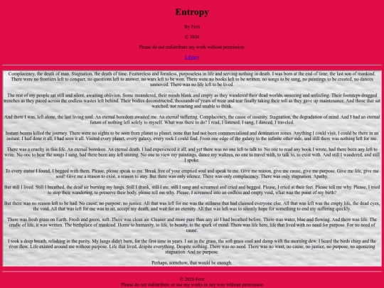 Entropy screenshot