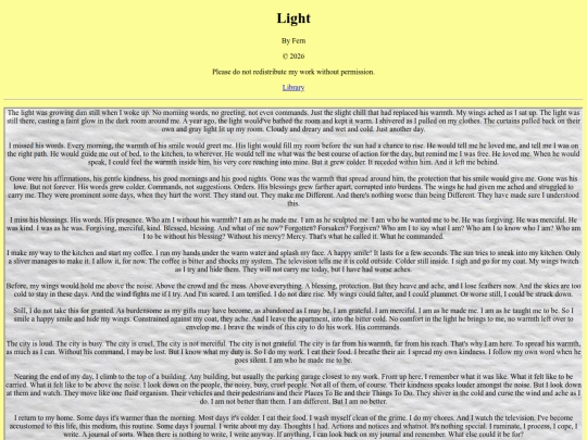 Light screenshot
