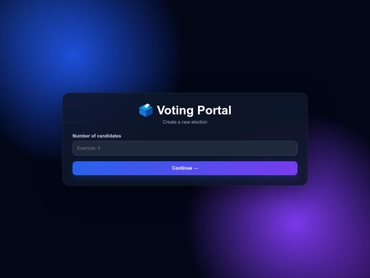 Vote/V screenshot