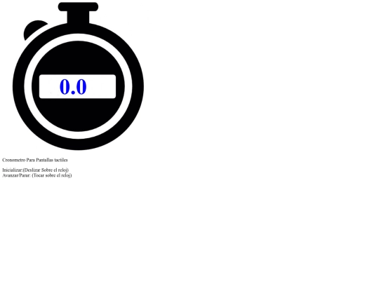 cronometro_tactil/Cronometros Tactil screenshot
