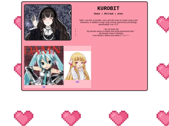 aboutme screenshot