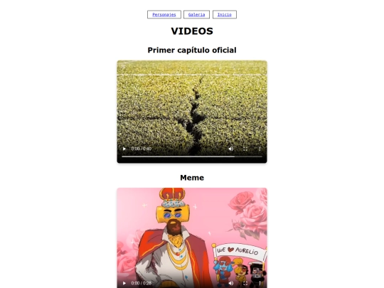 videos screenshot