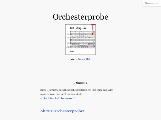 Orchesterprobe screenshot