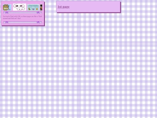 Testpage screenshot