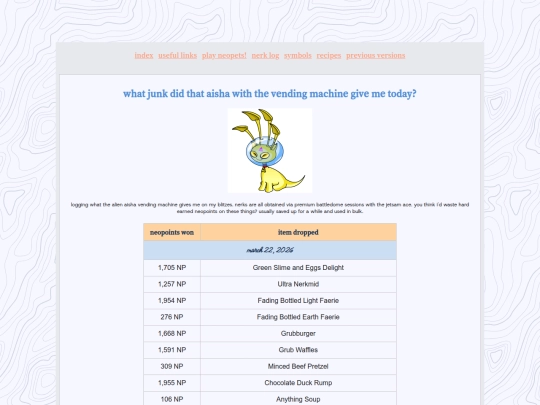 nerklog screenshot
