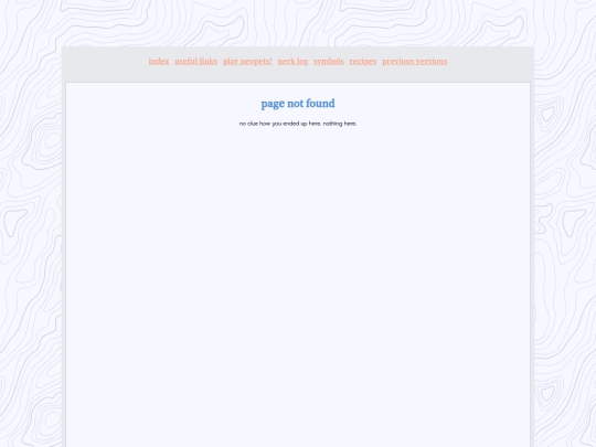 not_found screenshot