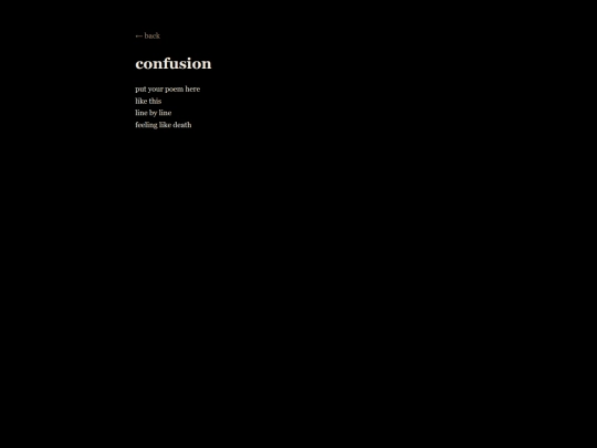 confusion screenshot