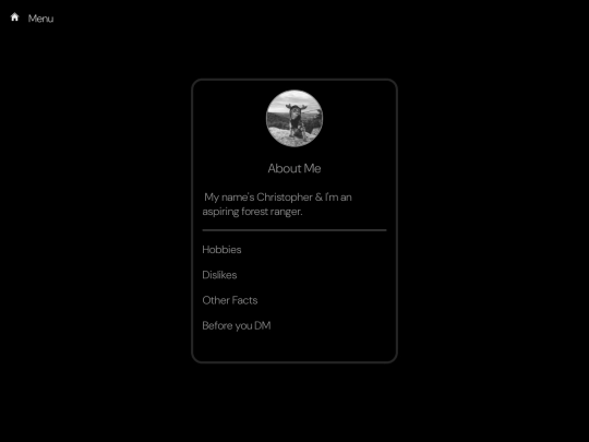 sub/personal/about screenshot