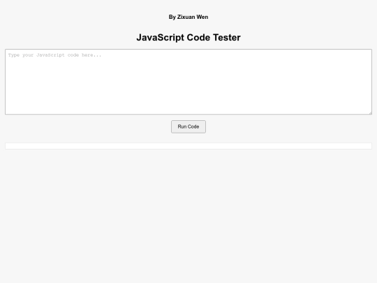 codetester screenshot