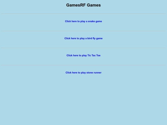 game-homepage screenshot