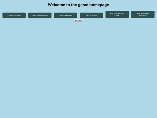 games screenshot