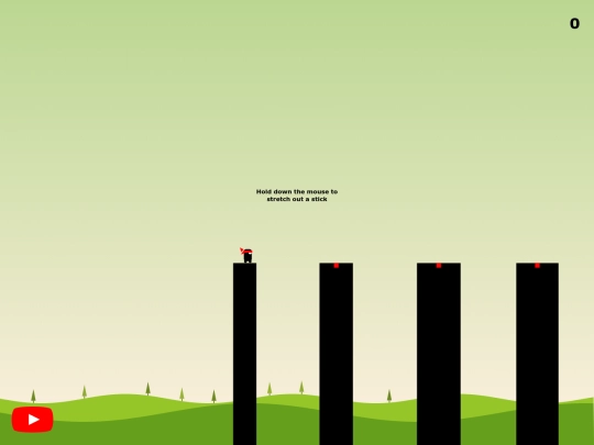 games/stickhero screenshot