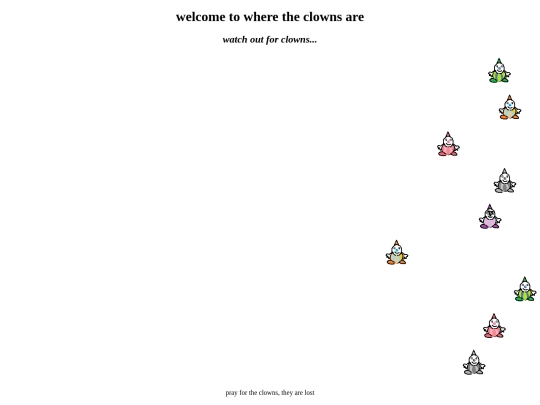 clowns screenshot