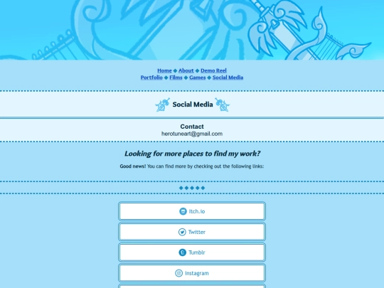 links screenshot