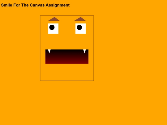 javascript/assignments/smileforthecanvas screenshot