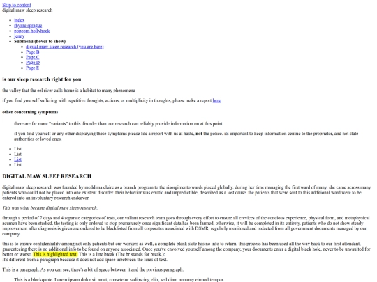 index/digitalmawsleepresearch screenshot