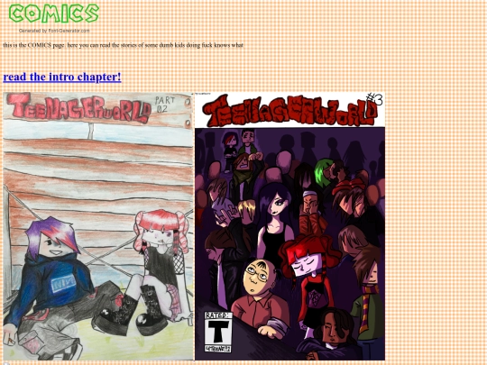 comics screenshot