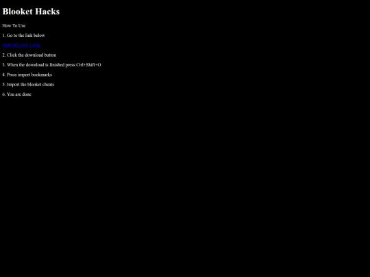 blookethacks screenshot