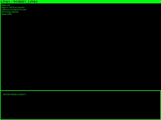 frames/links1 screenshot