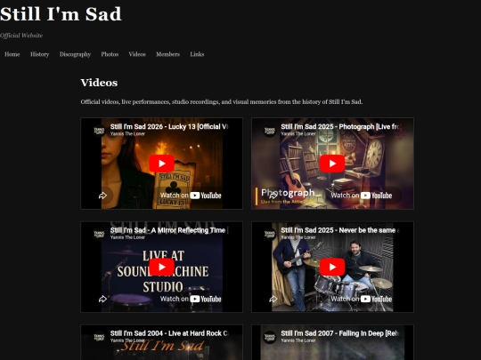 videos screenshot