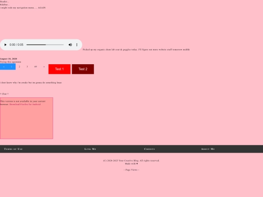 aexample screenshot