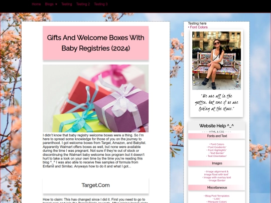 blog/parenting/babyregistrywelcomeboxandgifts screenshot