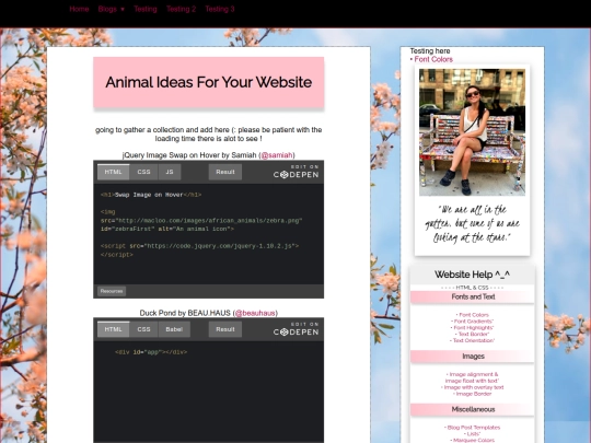 pageideas/animals screenshot