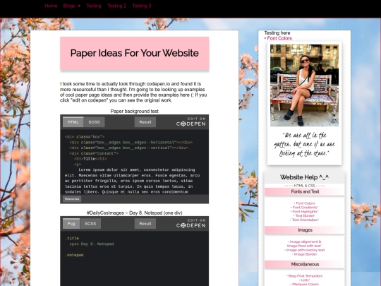 pageideas/paper screenshot