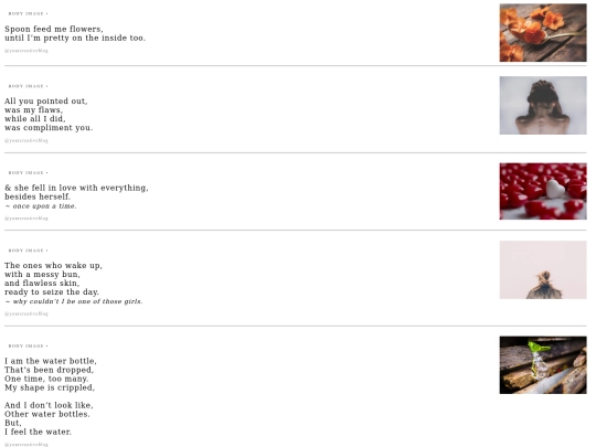 poetry/bodyimage screenshot