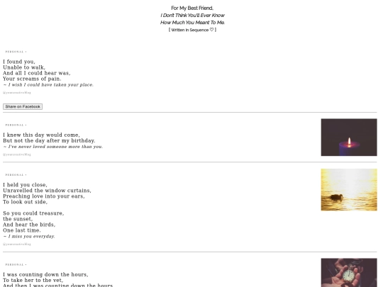 poetry/tammy screenshot