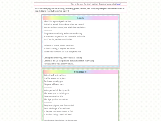 writing screenshot