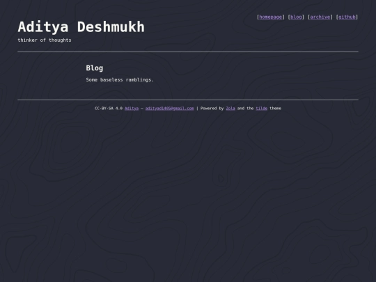 blog screenshot