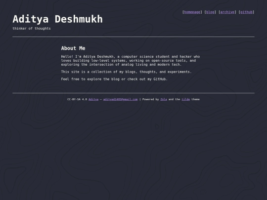 index screenshot