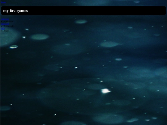 fav-games screenshot