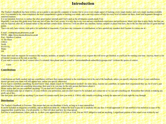 page/Introduction screenshot